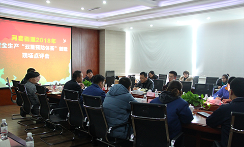 河套街道召開(kāi)安全生產(chǎn)“雙重預(yù)防體系”創(chuàng)建現(xiàn)場(chǎng)點(diǎn)評(píng)會(huì)議